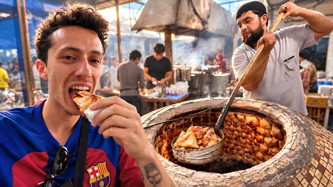 Miniature de l'épisode Je découvre la cuisine traditionnelle en Ouzbékistan 🇺🇿